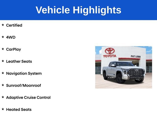 Certified 2026 Toyota Tundra Platinum AWD/4WD image 5