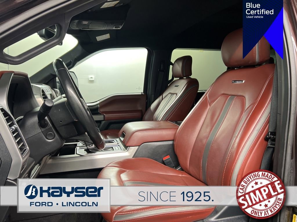 Certified 2020 Ford F150 Platinum w/ Equipment Group 701A Luxury image 29