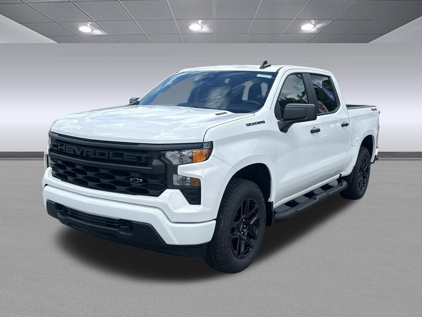 New 2026 Chevrolet Silverado 1500 Custom w/ Turbomax Blackout Package AWD/4WD image 7