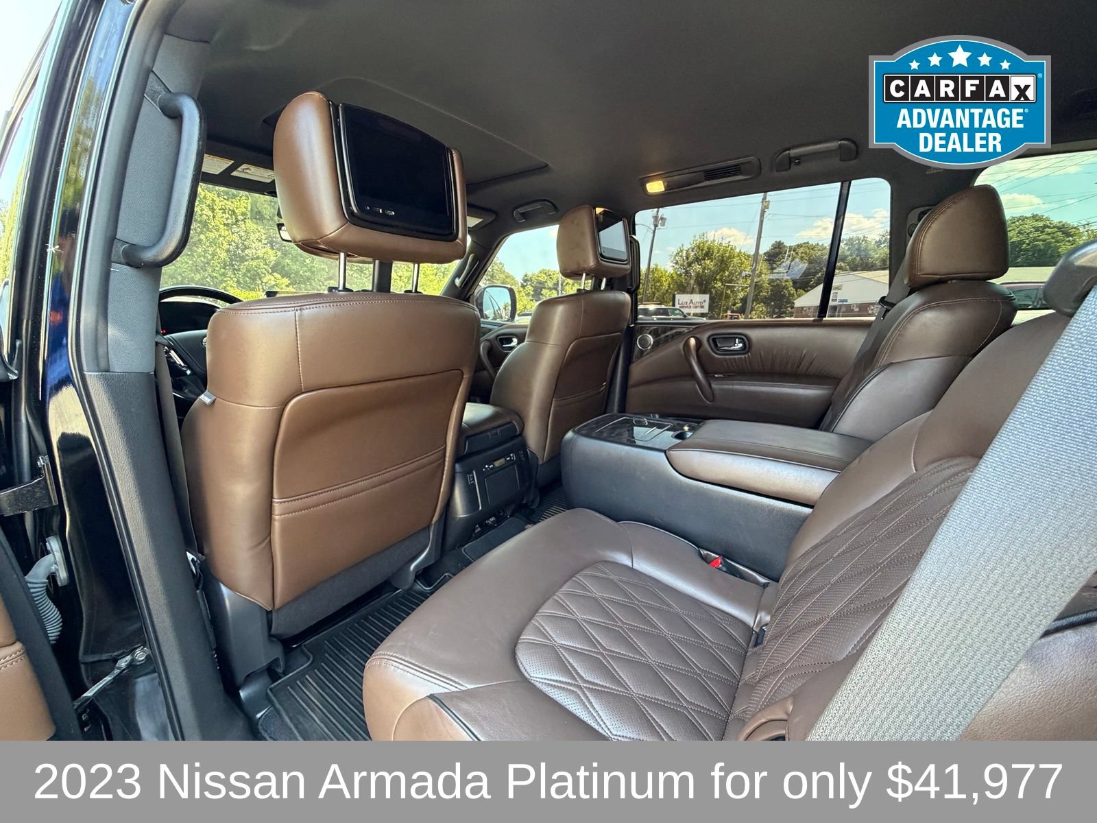 Used 2023 Nissan Armada Platinum w/ Captain's Chairs Package AWD/4WD image 10
