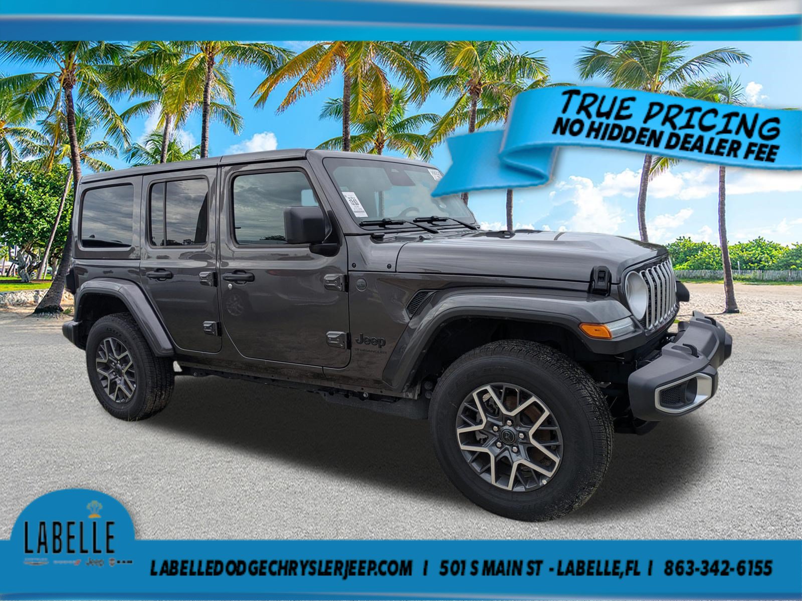 Used 2026 Jeep Wrangler Unlimited Sahara AWD/4WD image 1