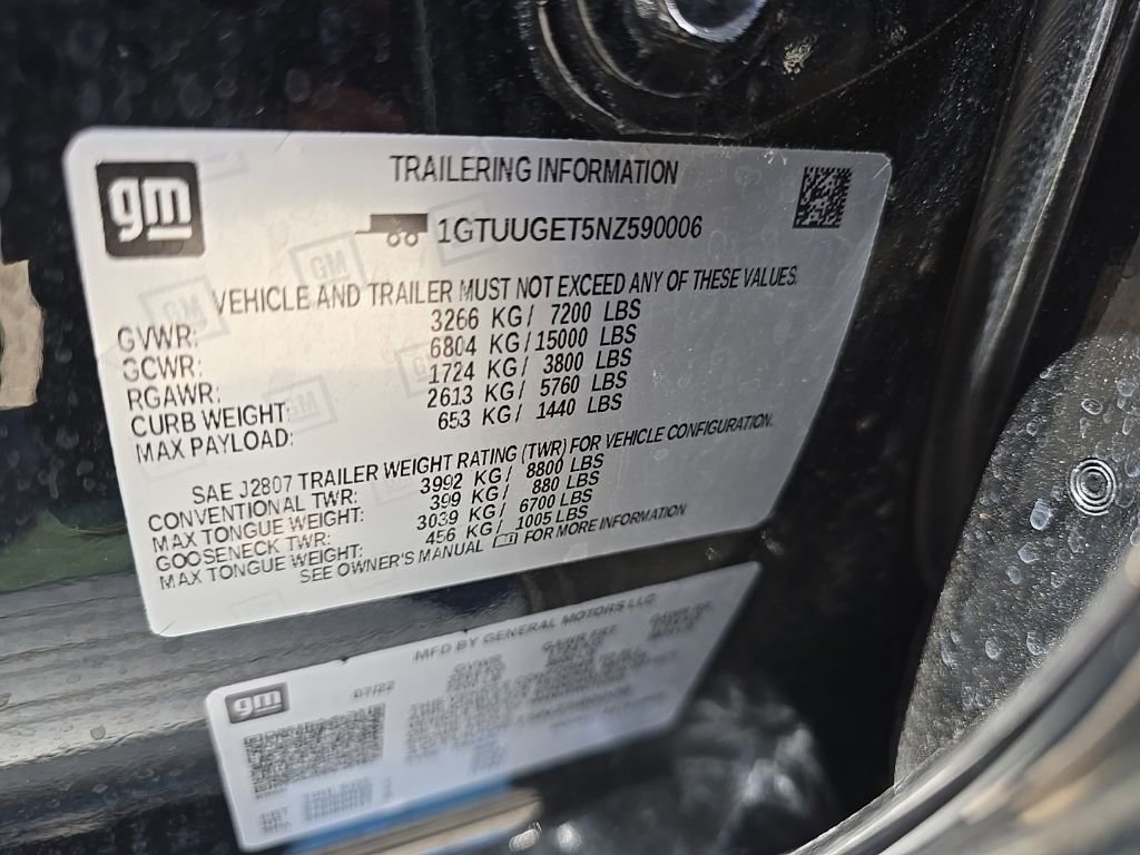 Used 2022 GMC Sierra 1500 Denali w/ Denali Carbonpro Edition AWD/4WD image 14