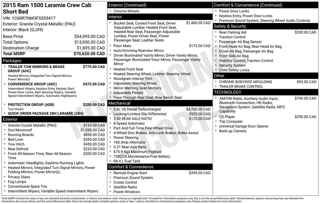 Used 2015 RAM 1500 Laramie image 26