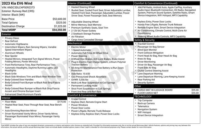 Used 2023 Kia EV6 Wind image 36