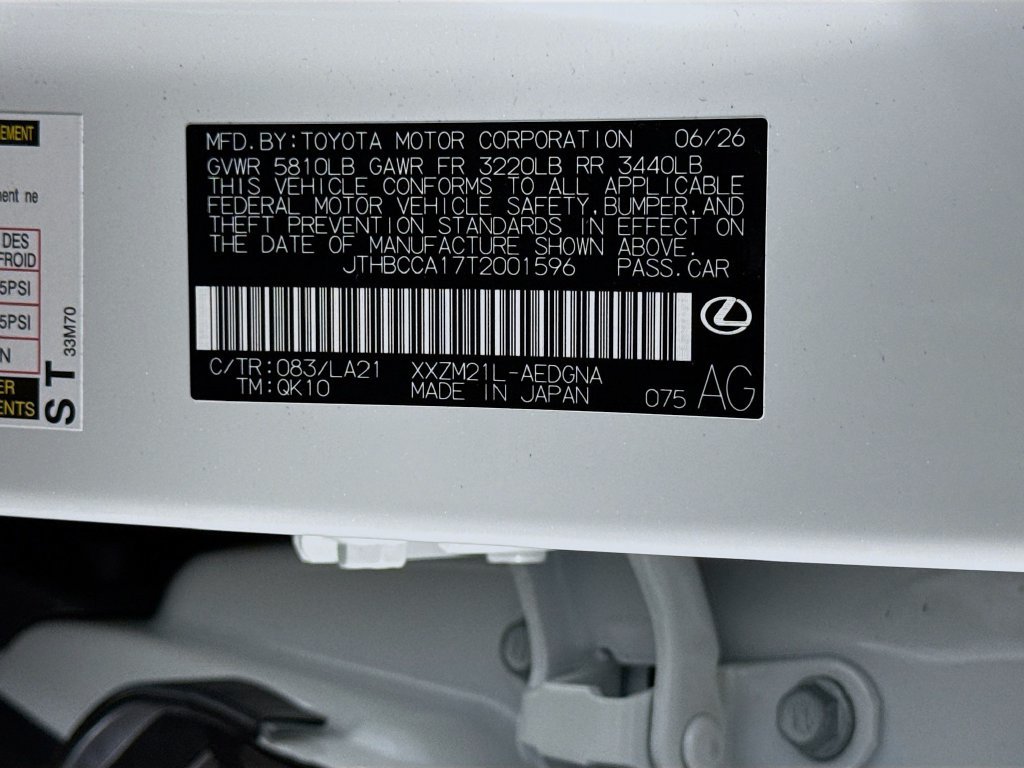 New 2026 Lexus ES 350e w/ Accessory Package (Z1) FWD image 24