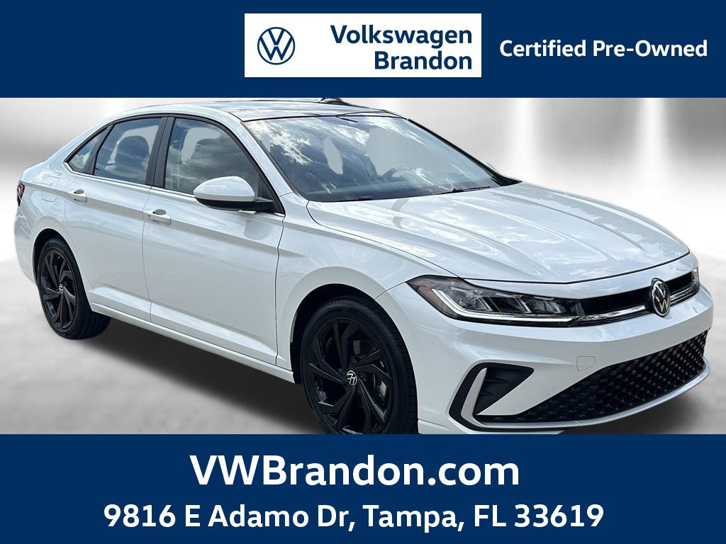 Certified 2026 Volkswagen Jetta SE w/ Black Wheel Package FWD 360° Tour
