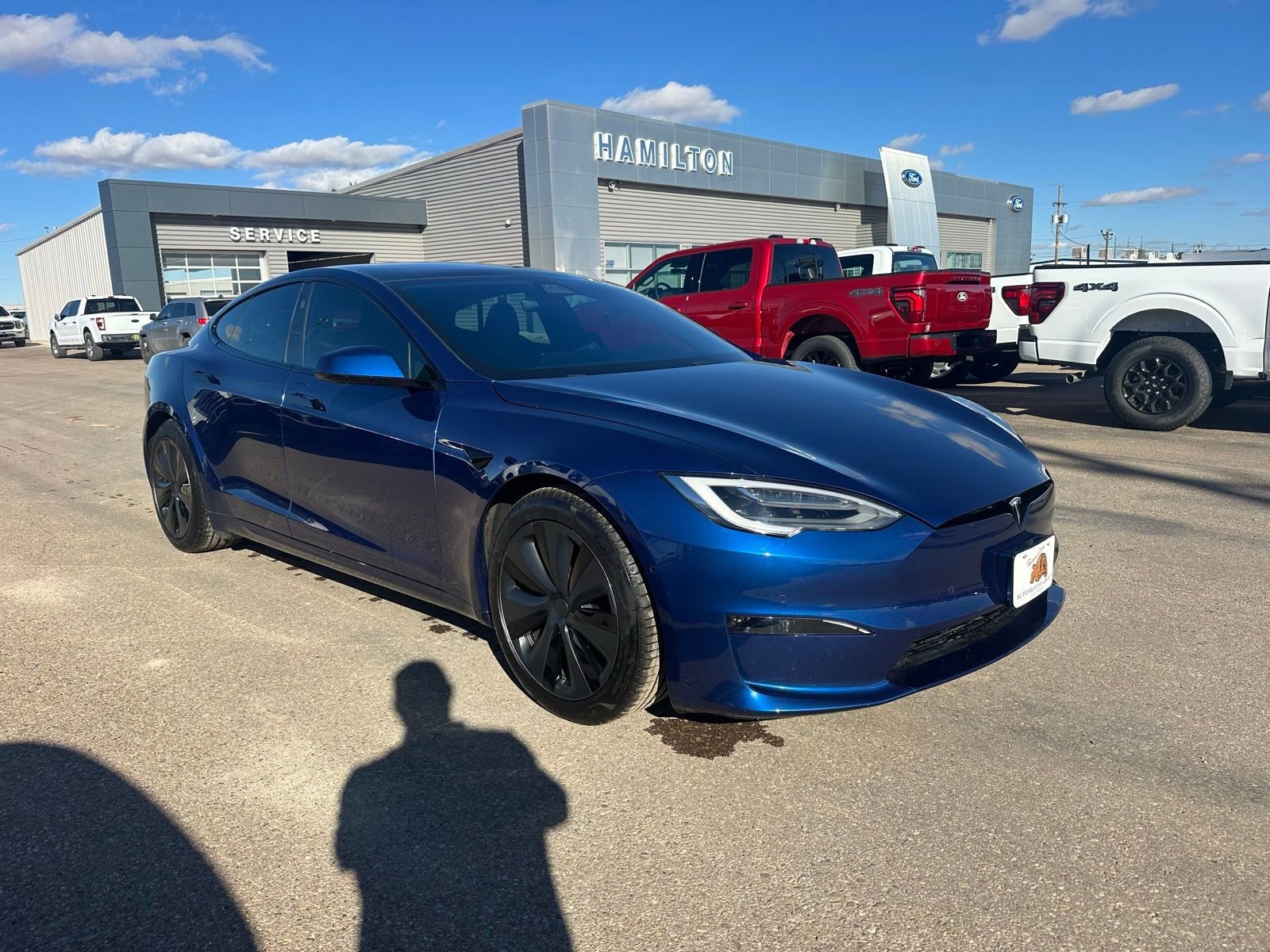 Used 2021 Tesla Model S Plaid AWD/4WD image 3