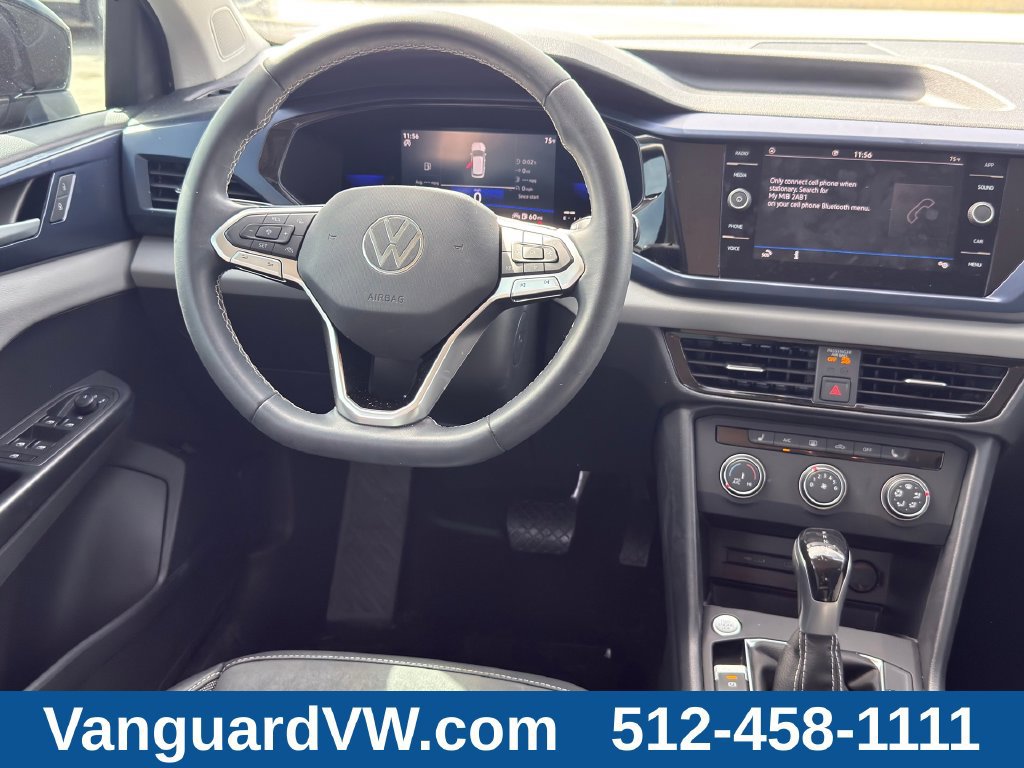Used 2022 Volkswagen Taos SE w/ Driver Assistance Package FWD image 24