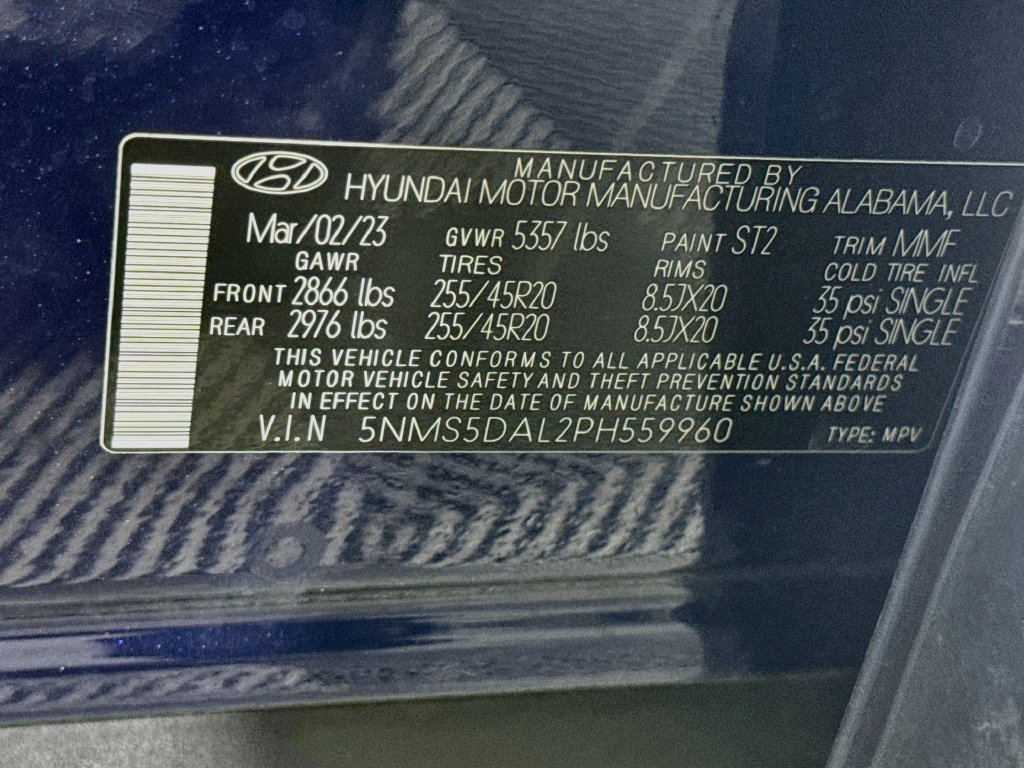 Certified 2023 Hyundai Santa Fe Calligraphy AWD/4WD image 41