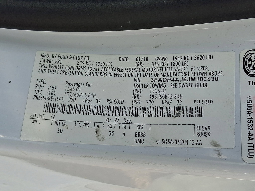 Used 2018 Ford Fiesta S image 28