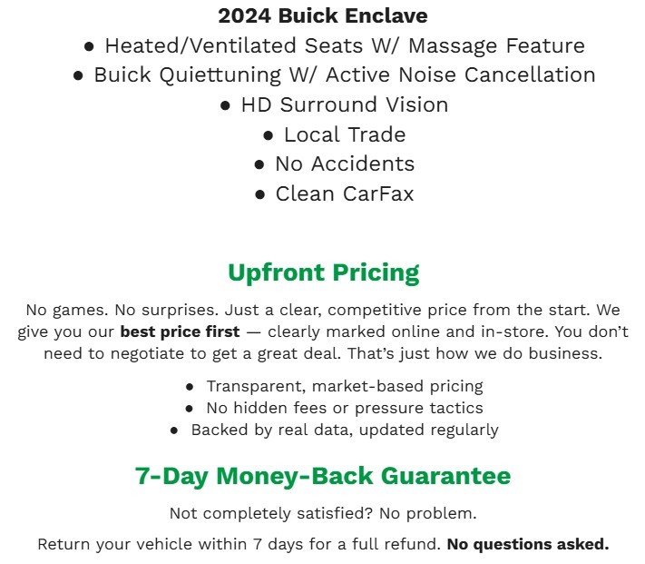 Used 2024 Buick Enclave Premium image 2