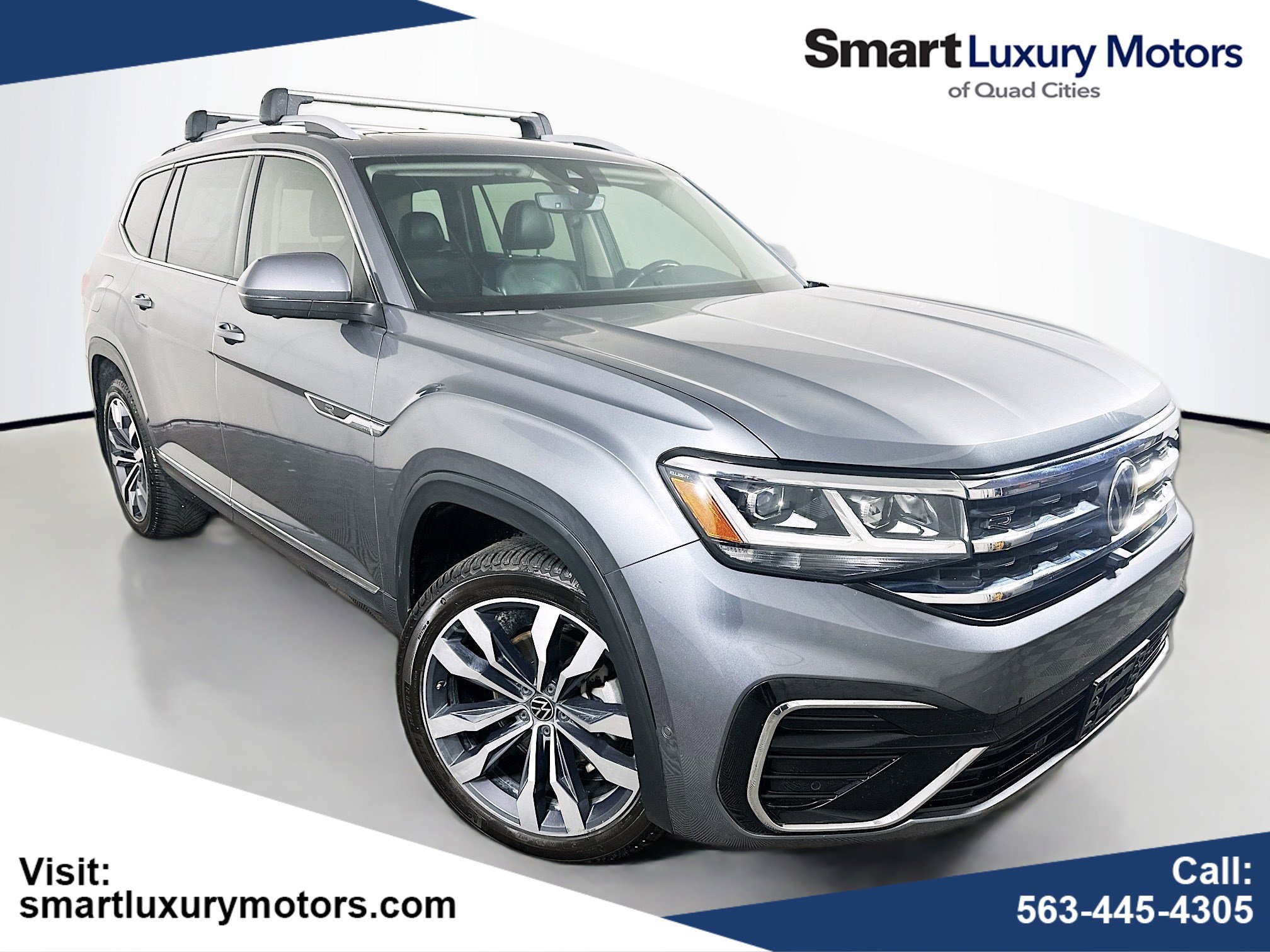 Used 2021 Volkswagen Atlas SEL Premium AWD/4WD image 1