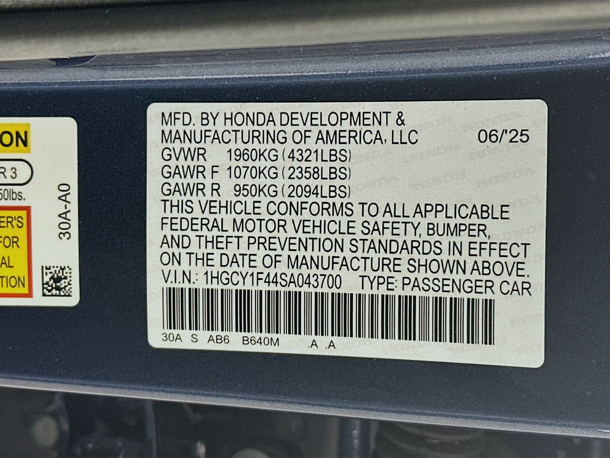 Used 2025 Honda Accord SE image 12