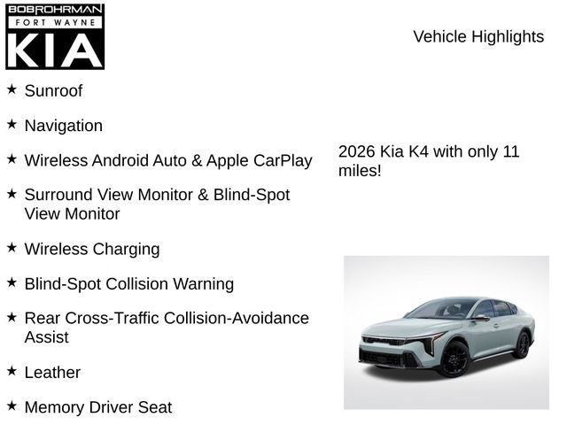 New 2026 Kia K4 GT-Line Turbo FWD image 7