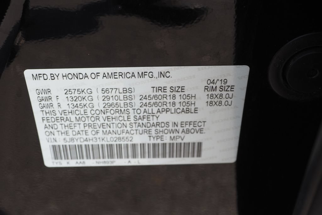Used 2019 Acura MDX SH-AWD image 30