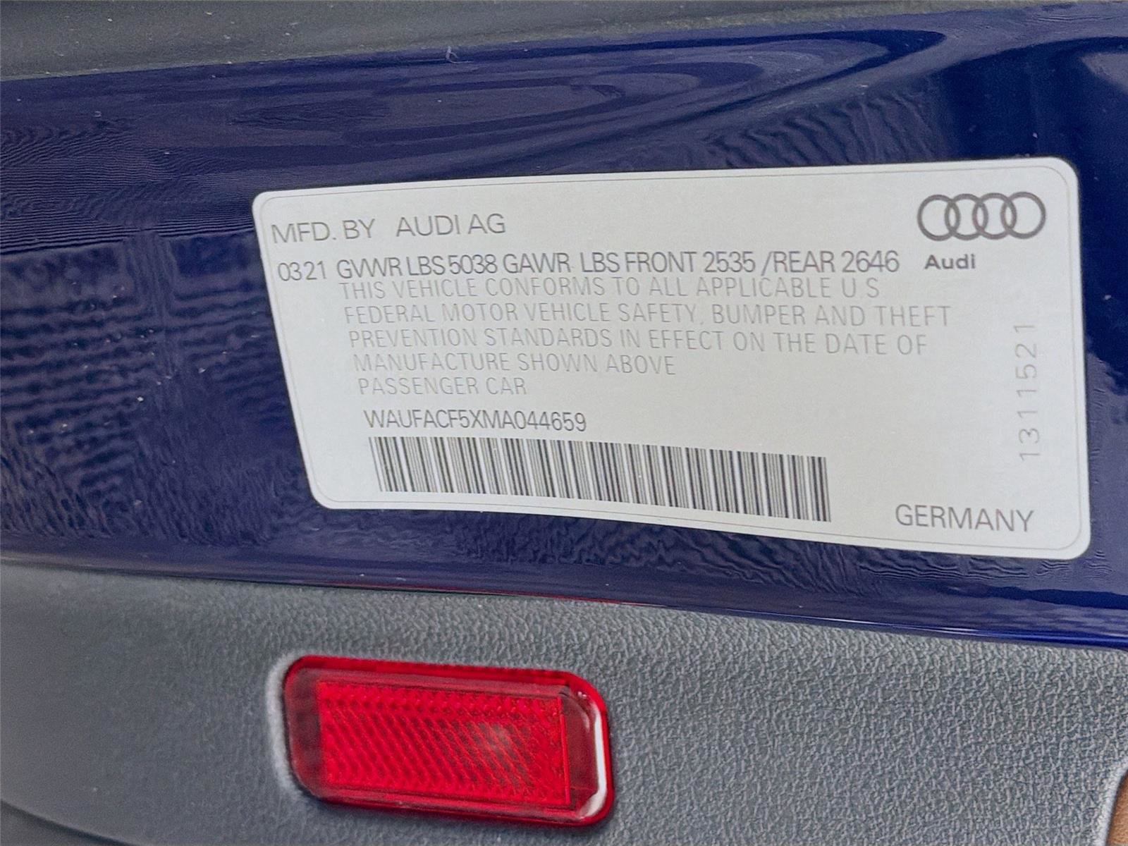 Used 2021 Audi A5 2.0T Premium Plus w/ Premium Plus image 32