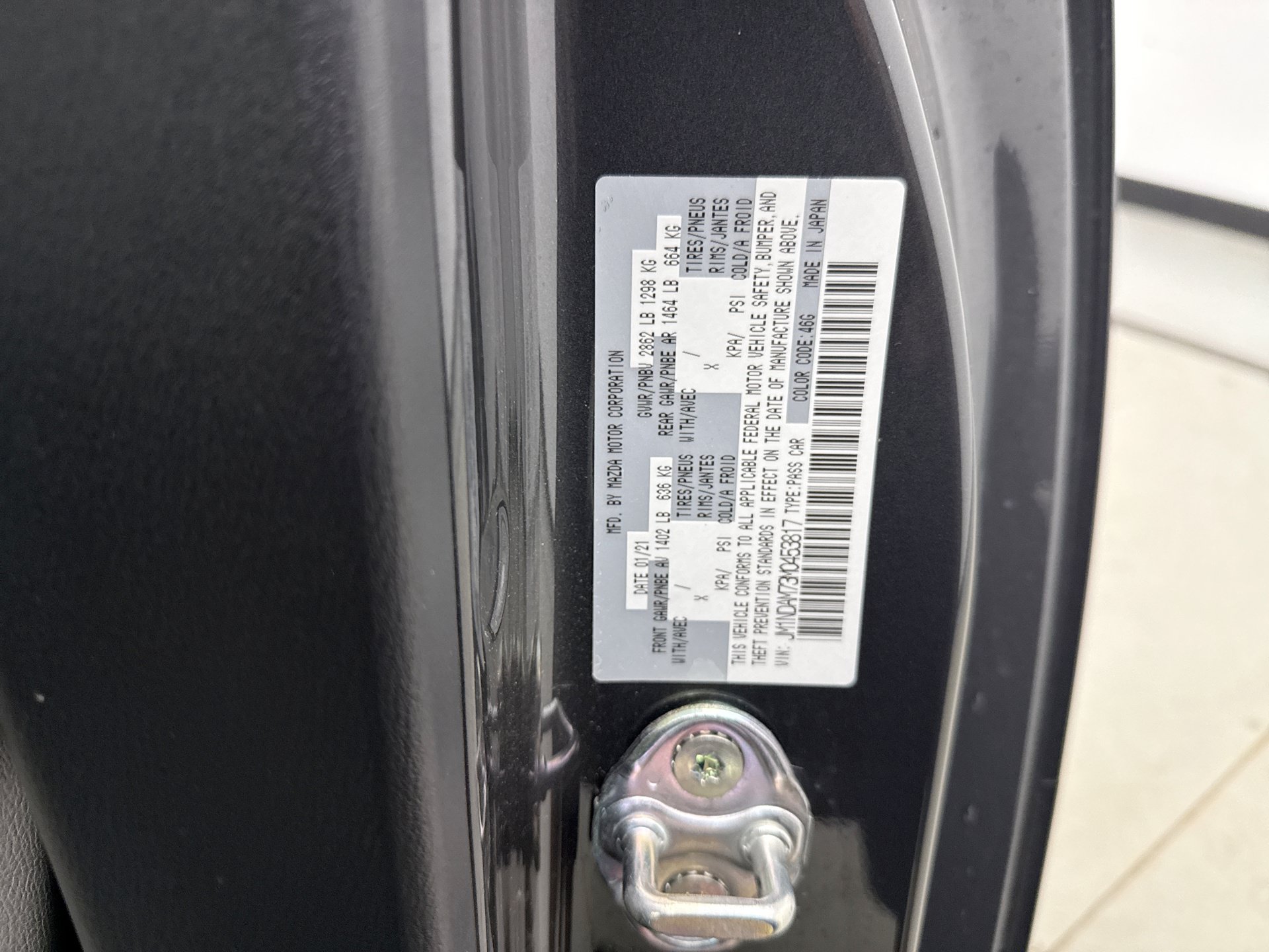 Used 2021 MAZDA MX-5 Miata RF Grand Touring RWD image 19