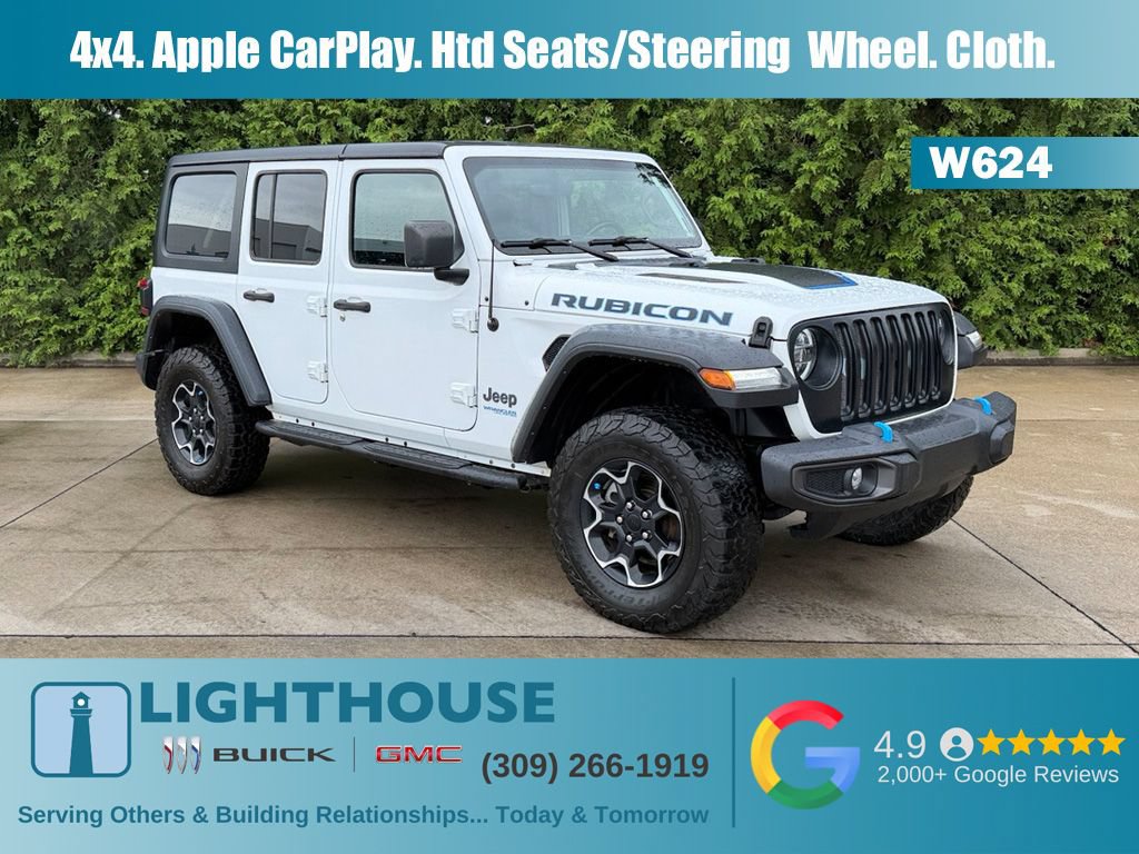 Used 2022 Jeep Wrangler Unlimited Rubicon 4xe w/ Cold Weather Group