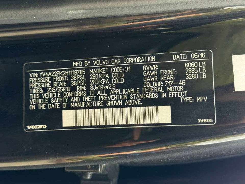 Used 2017 Volvo XC90 T6 Momentum w/ Vision Package image 50