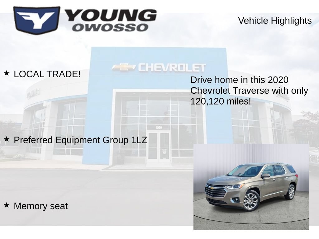 Used 2020 Chevrolet Traverse Premier w/ LPO, Floor Liner Package AWD/4WD image 7