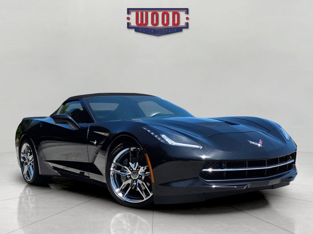 Used 2018 Chevrolet Corvette Stingray Convertible w/ 2LT Preferred Equipment Group RWD image 1