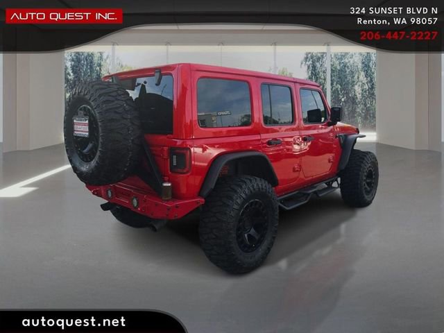 Used 2020 Jeep Wrangler Unlimited Sahara w/ Uconnect 4C Nav & Sound Group AWD/4WD image 5