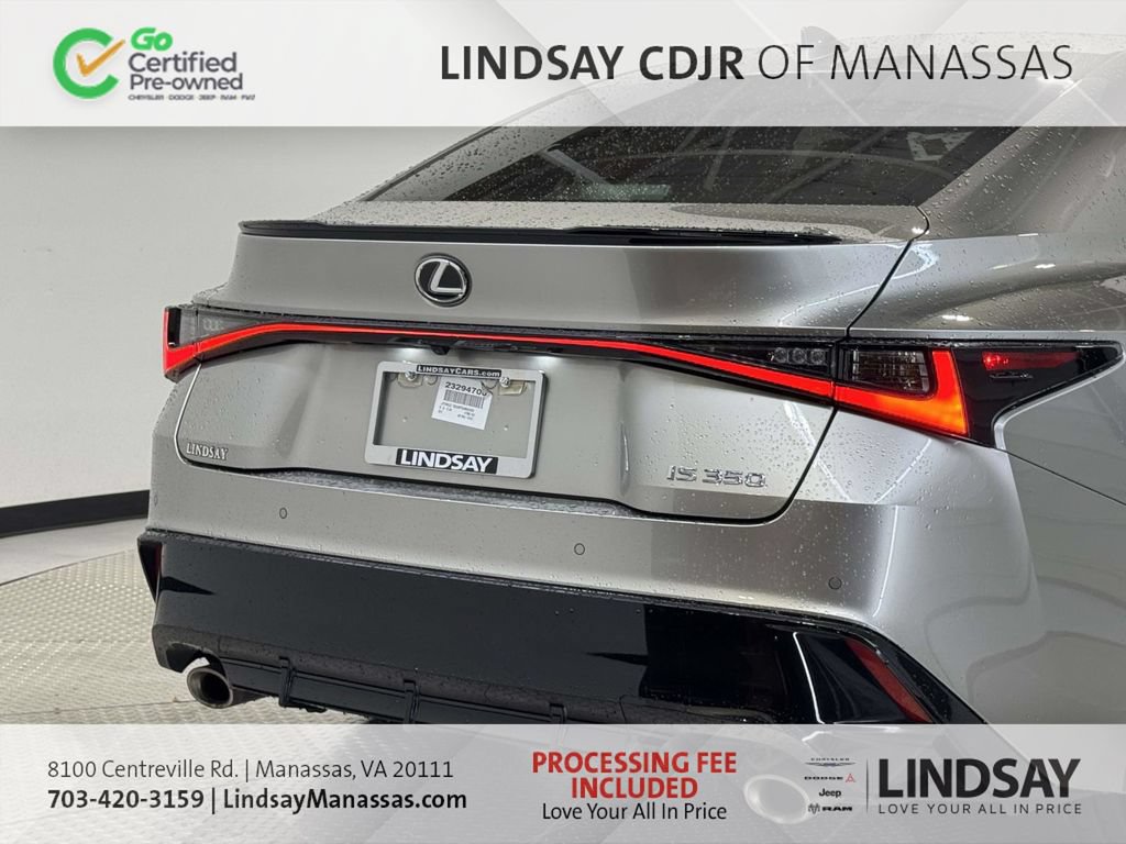 Used 2023 Lexus IS 350 F Sport w/ Memory Package RWD image 8