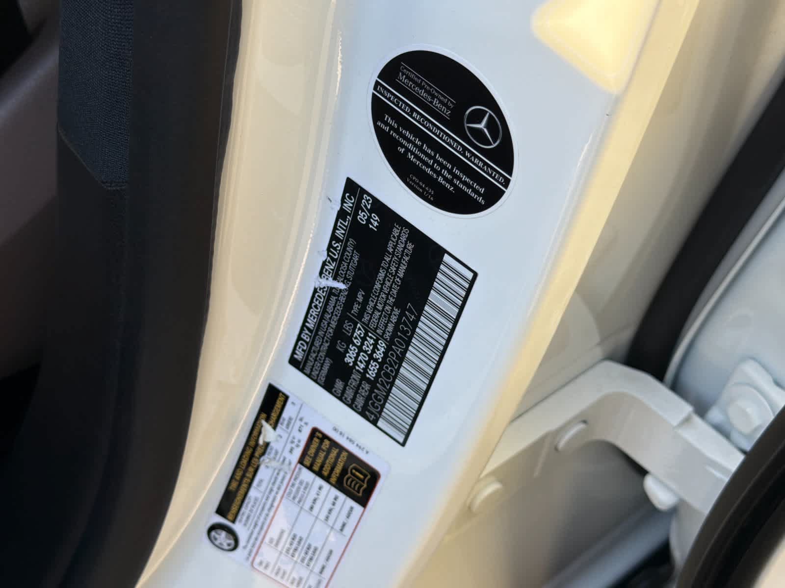 Certified 2023 Mercedes-Benz EQE 500 4MATIC SUV w/ Pinnacle Trim Package image 28