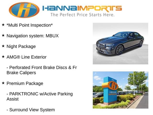 Used 2023 Mercedes-Benz E 350 4MATIC Sedan image 15