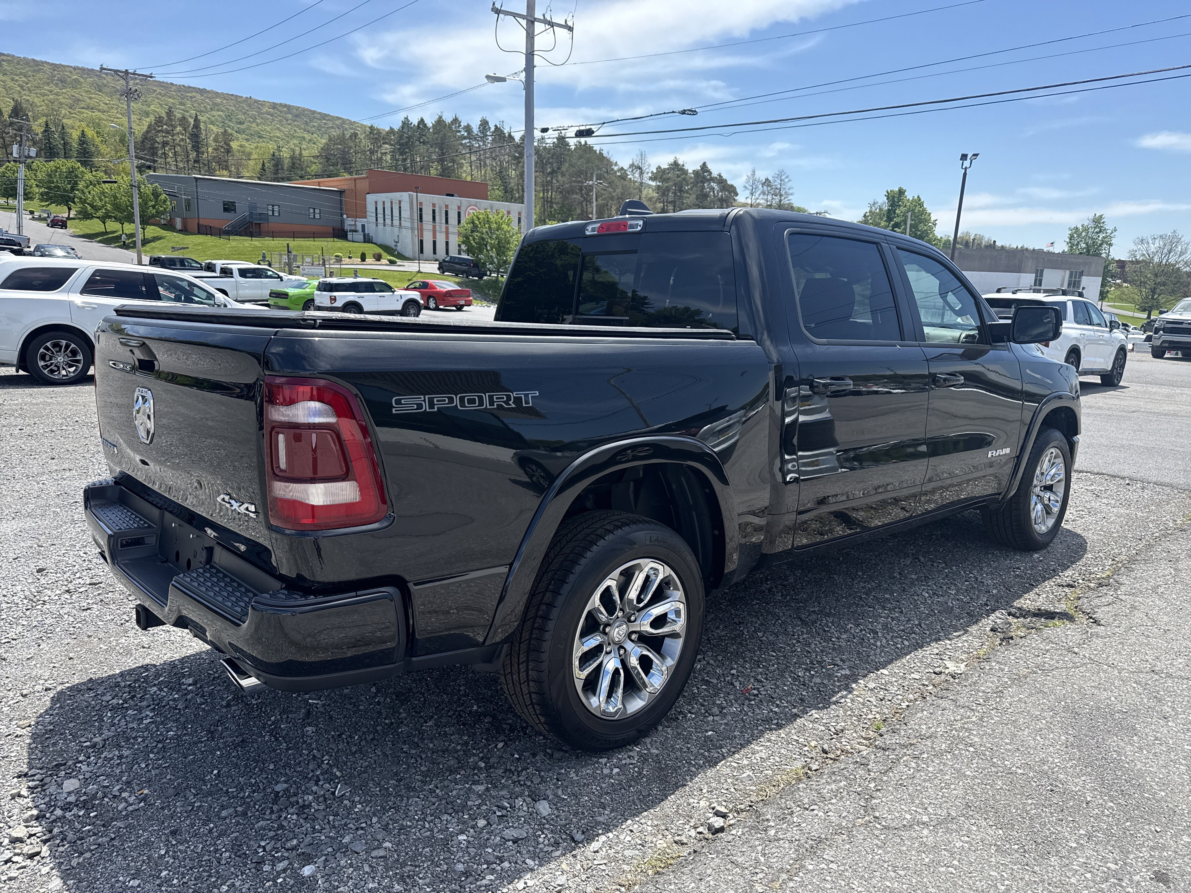 Used 2021 RAM 1500 Laramie w/ Sport Appearance Package AWD/4WD video 3