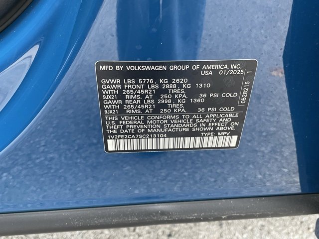 New 2025 Volkswagen Atlas Cross Sport SEL Premium R-Line image 31