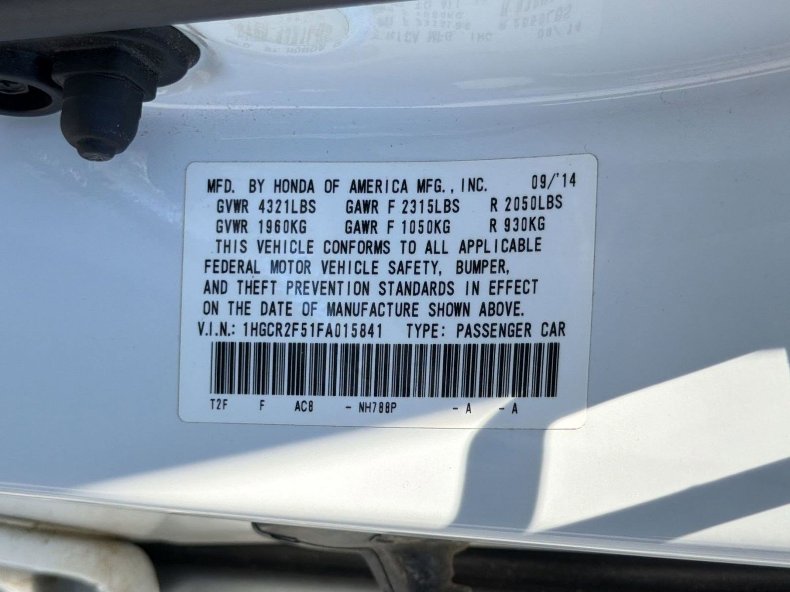 Used 2015 Honda Accord Sport image 20