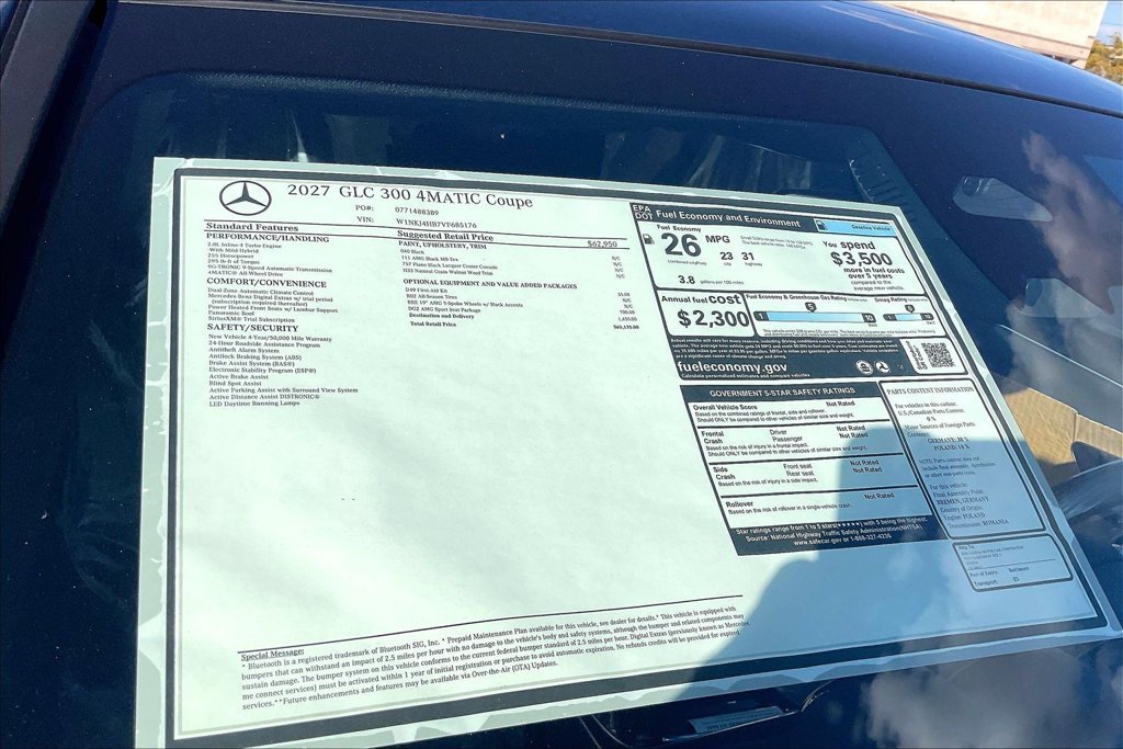 New 2027 Mercedes-Benz GLC 300 4MATIC image 12