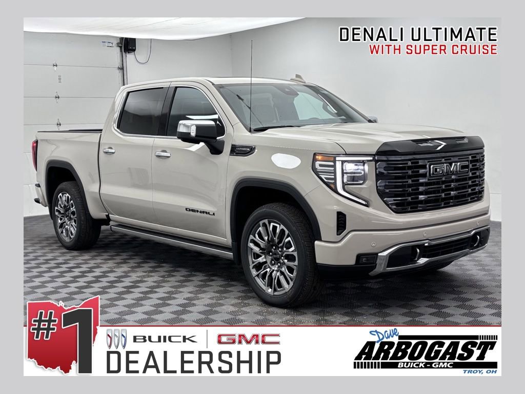 New 2026 GMC Sierra 1500 Denali Ultimate w/ LPO, Black Badging Package