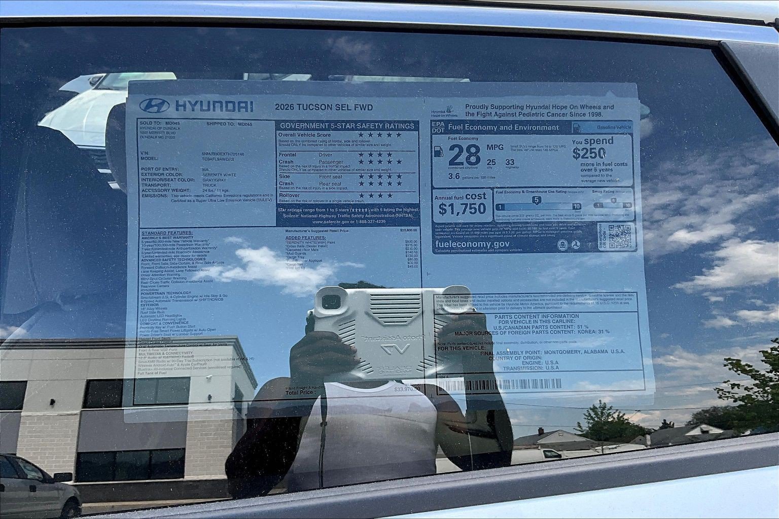New 2026 Hyundai Tucson SEL Plus FWD image 17