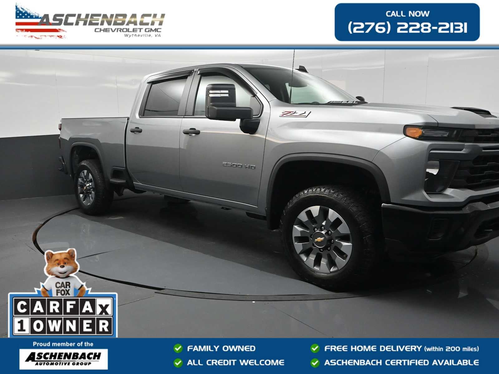 Used 2025 Chevrolet Silverado 2500 Custom AWD/4WD image 1