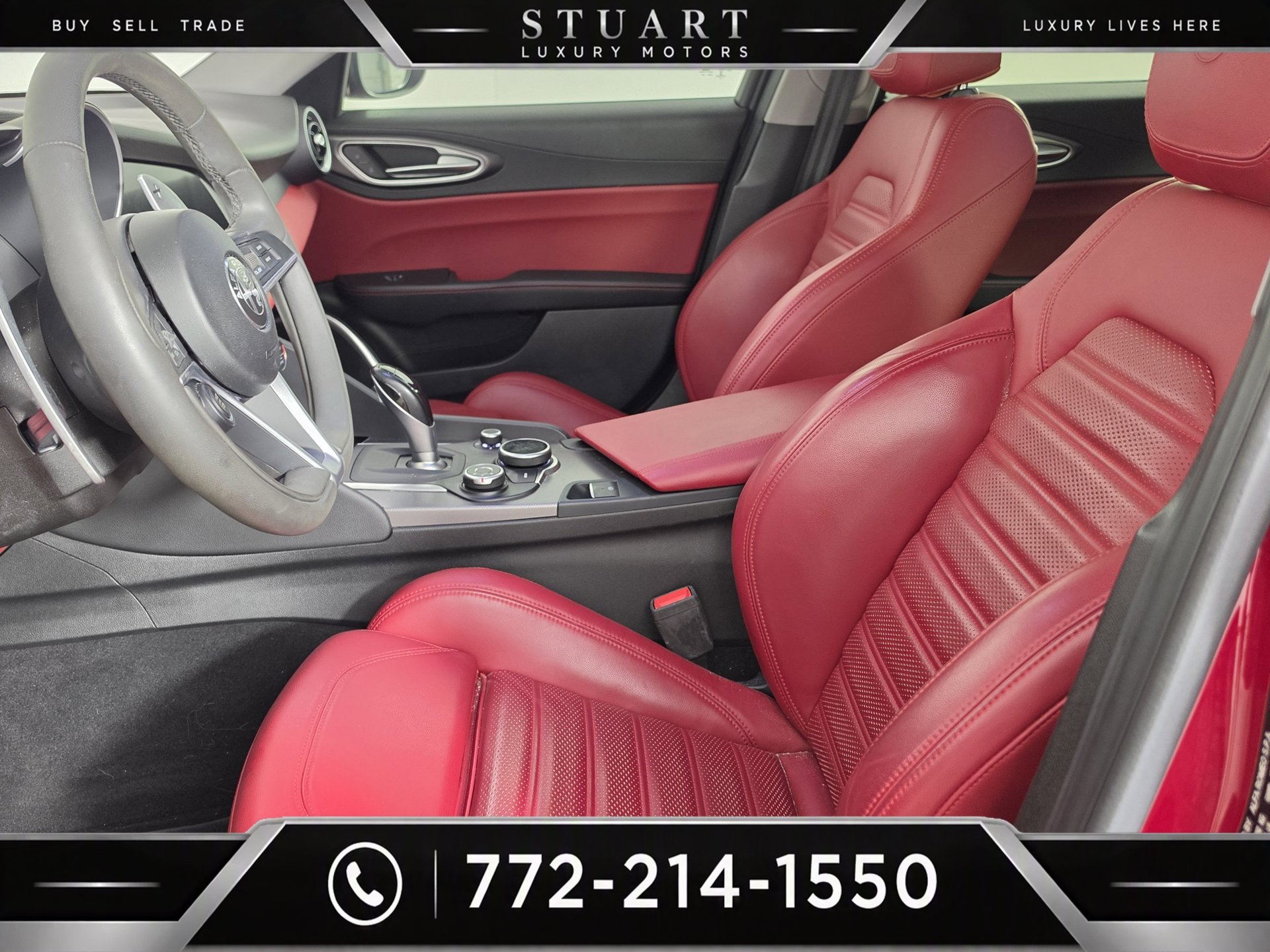 Used 2019 Alfa Romeo Giulia Ti Sport w/ Quick Order Package 22U Sport RWD image 3