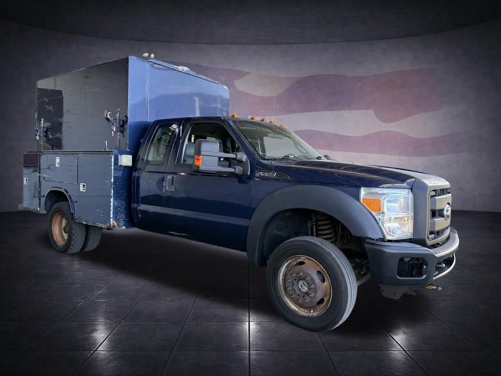 Used 2011 Ford F550 4x4 SuperCab Super Duty w/ PWR Equipment Group image 5