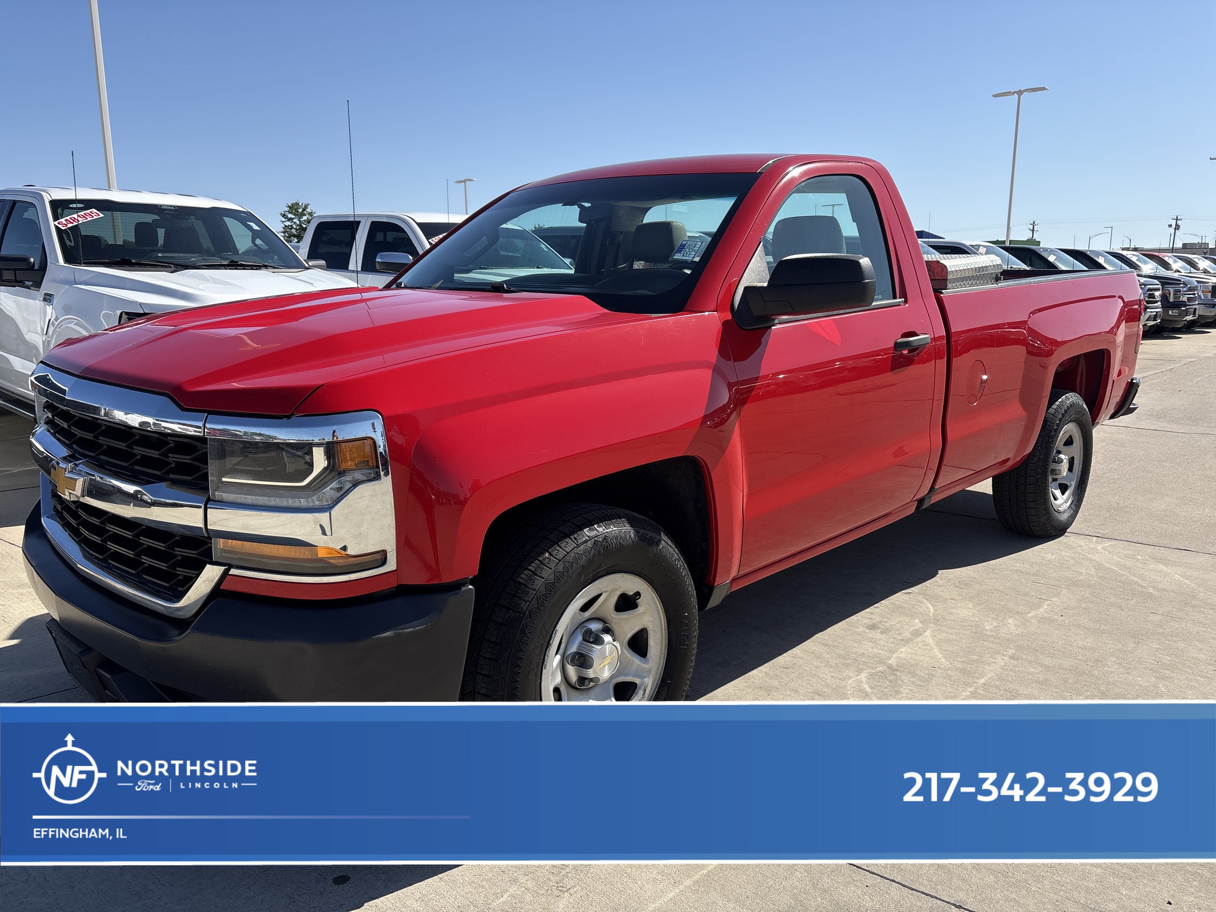 Used 2018 Chevrolet Silverado 1500 W/T RWD image 1