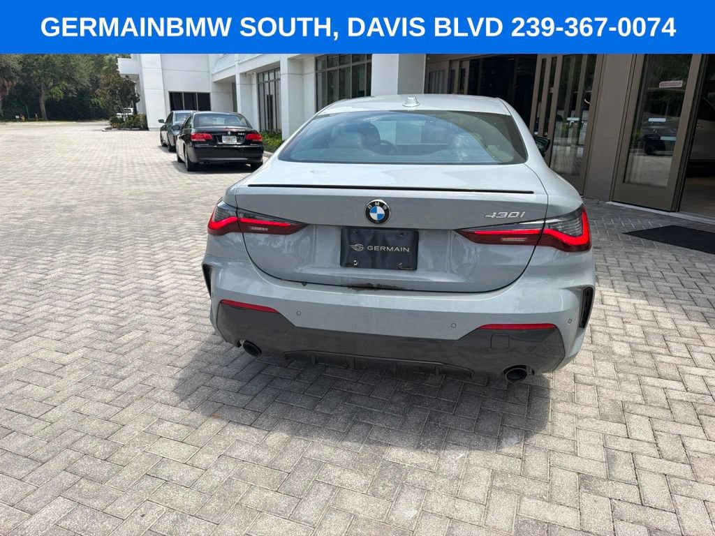 Certified 2024 BMW 430i Coupe w/ M Sport Package RWD image 18