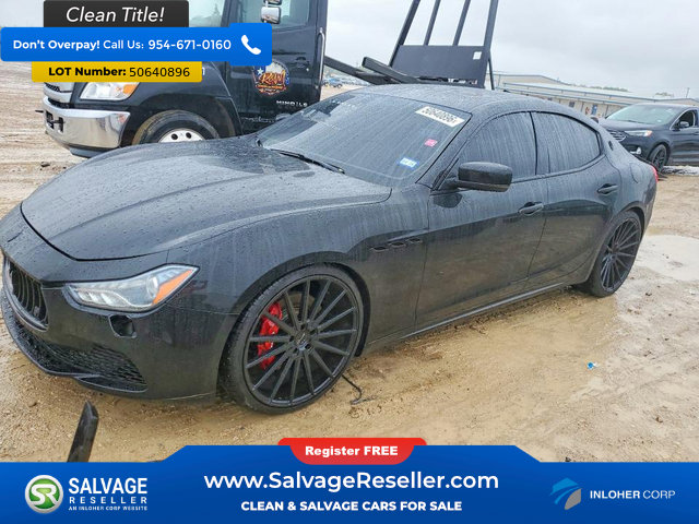 Used 2014 Maserati Ghibli S Q4 AWD/4WD image 1