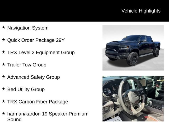 Used 2022 RAM 1500 TRX w/ TRX Level 2 Equipment Group AWD/4WD image 8