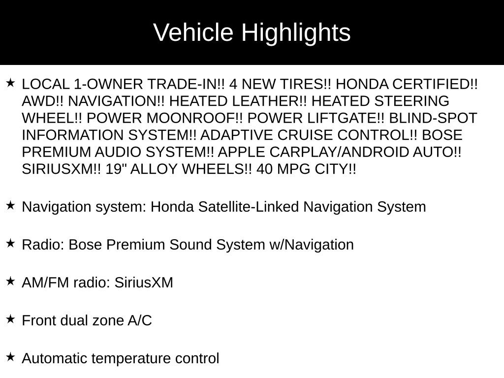 Certified 2025 Honda CR-V Sport Touring image 35