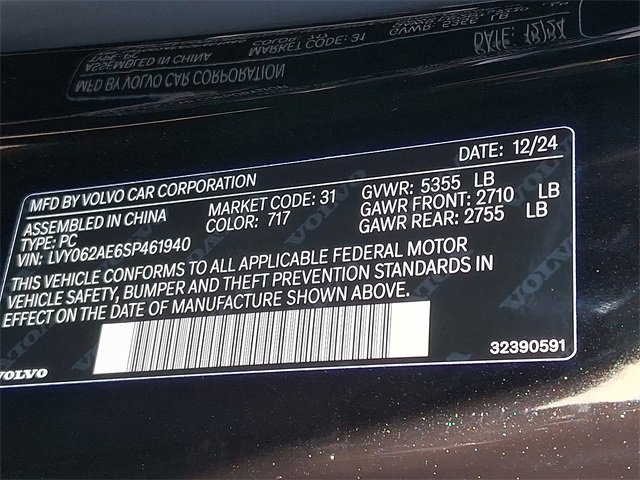 New 2025 Volvo S90 B6 Plus image 10