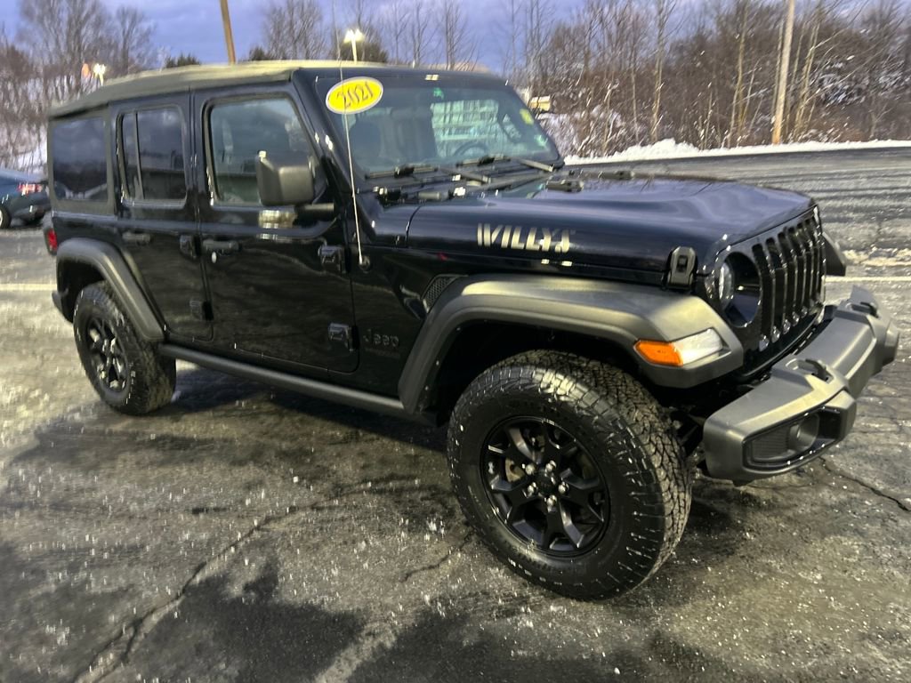 Used 2021 Jeep Wrangler Unlimited Willys image 7