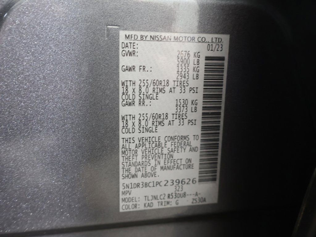 Used 2023 Nissan Pathfinder SV image 53