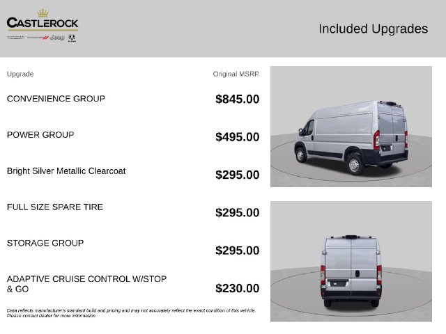 Used 2025 RAM ProMaster 2500 w/ Convenience Group FWD image 4
