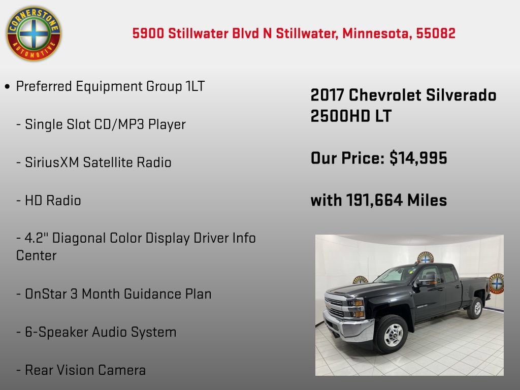 Used 2017 Chevrolet Silverado 2500 LT image 15