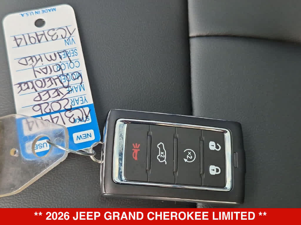 New 2026 Jeep Grand Cherokee Limited w/ Limited Altitude Package AWD/4WD image 35