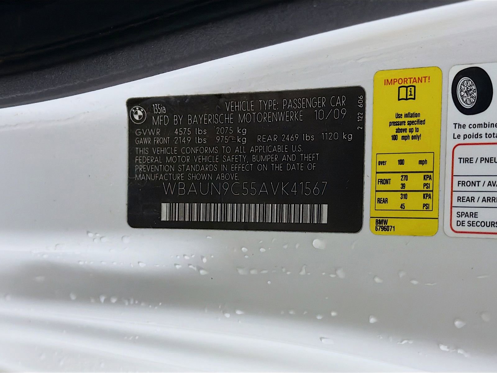Used 2010 BMW 135i Convertible image 33
